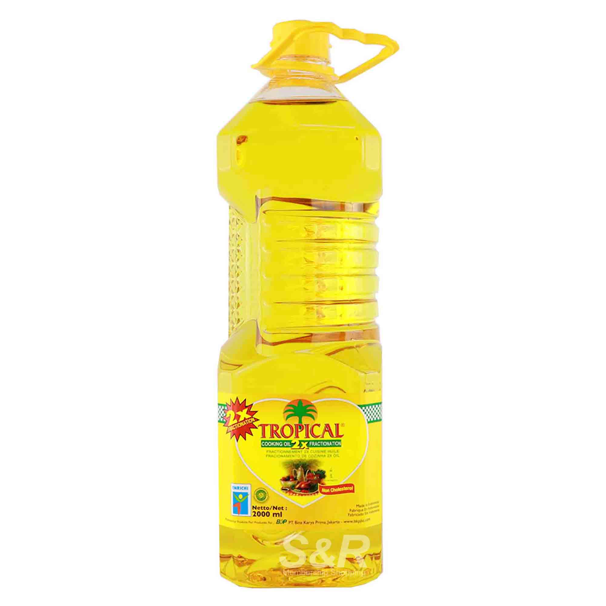Tropical Cooking Palm Oil with 2x Fractionation 2000mL Tropical Cooking Palm Oil with 2x Fractionation 2000mL